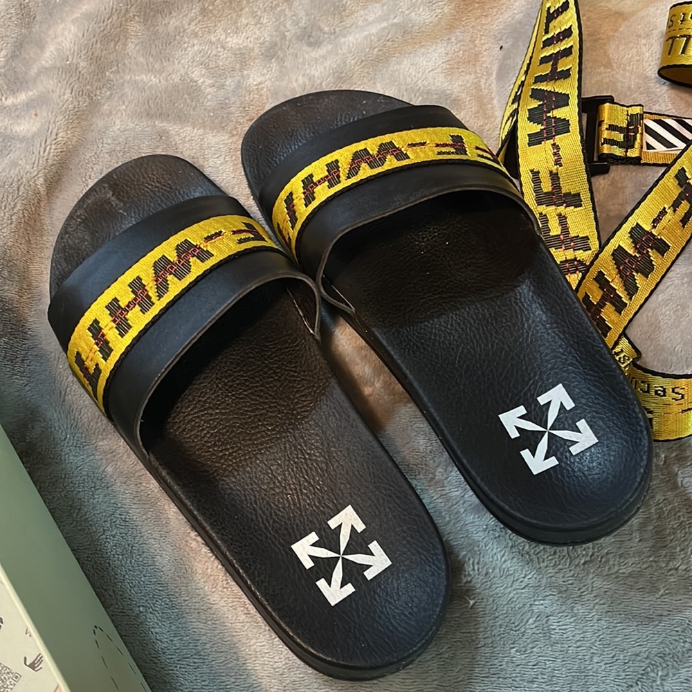 Authentic Off white slides - Picture 2 of 2
